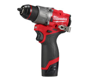 Milwaukee M12 FPD2-202X FUEL™ – Trapano a percussione con 2 batterie 2.0Ah