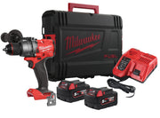 Milwaukee M18 FPD3-502X FUEL™ – Trapano a percussione 158 Nm AUTOSTOP™ con 2 batterie 5.0Ah