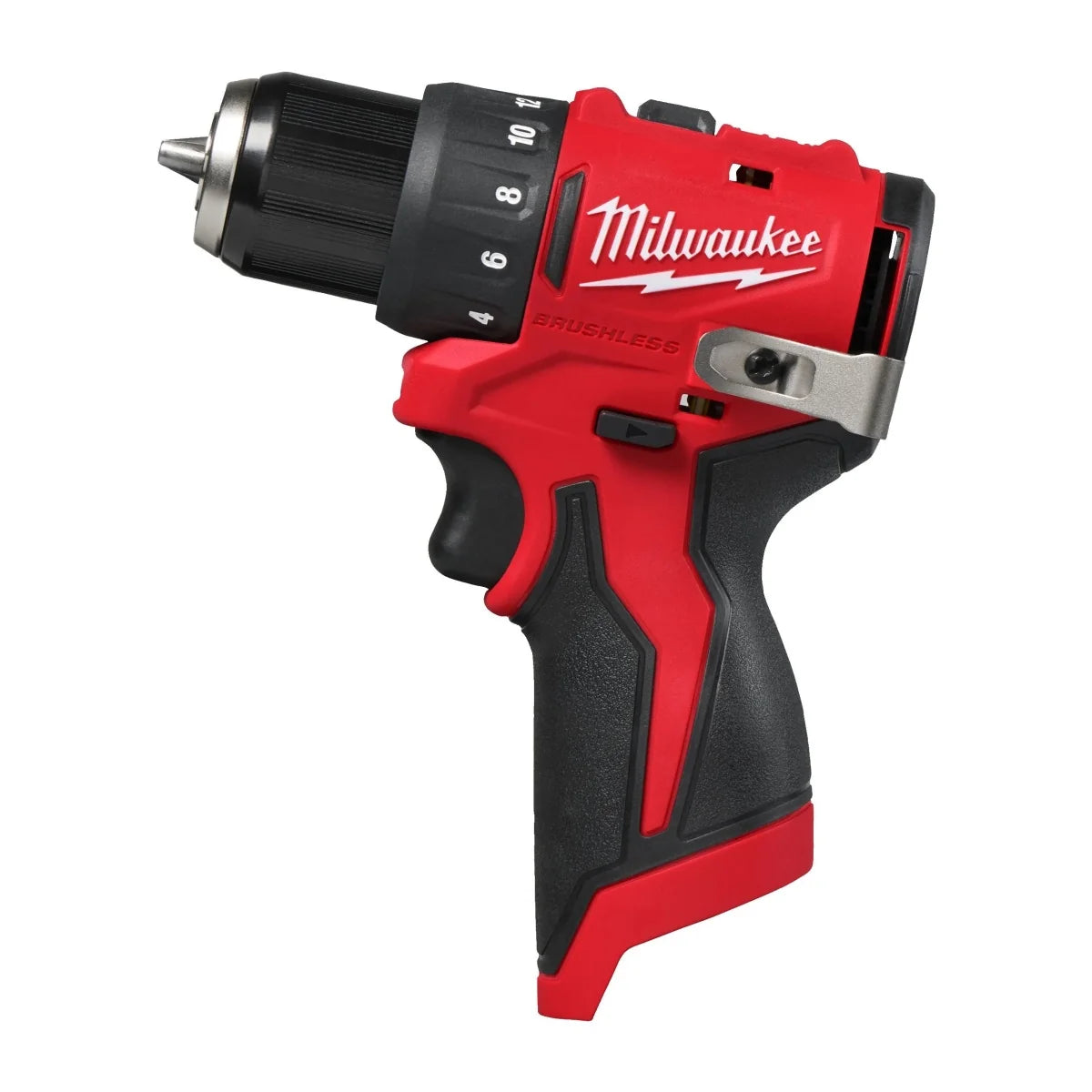 Milwaukee M12 BLDDRC-202C – Trapano avvitatore brushless con 2 batterie 2.0Ah